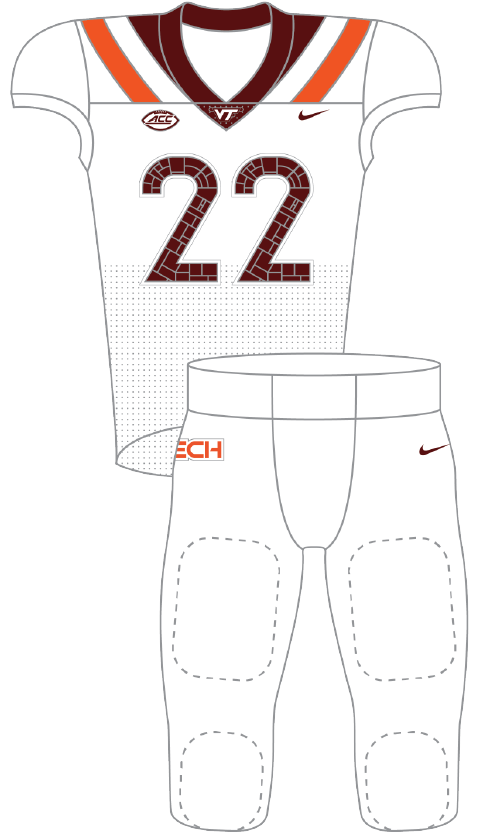 Virginia 2022 White Uniform