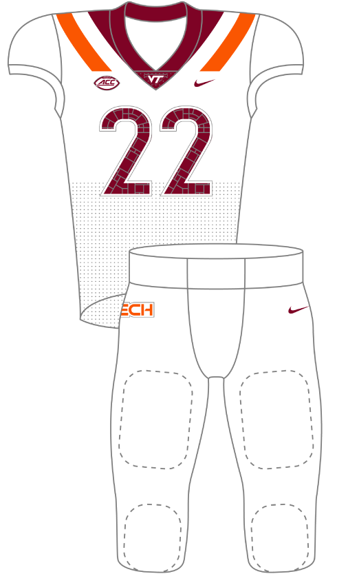 Virginia 2022 White Uniform