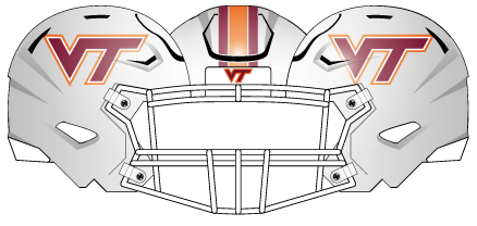 Virginia Tech 2023 White Helmet