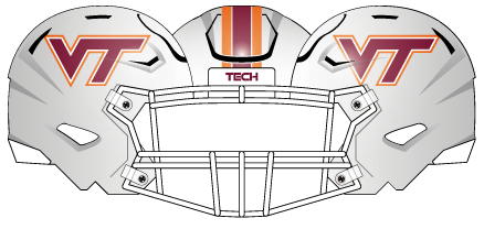 Virginia Tech 2024 White Helmet