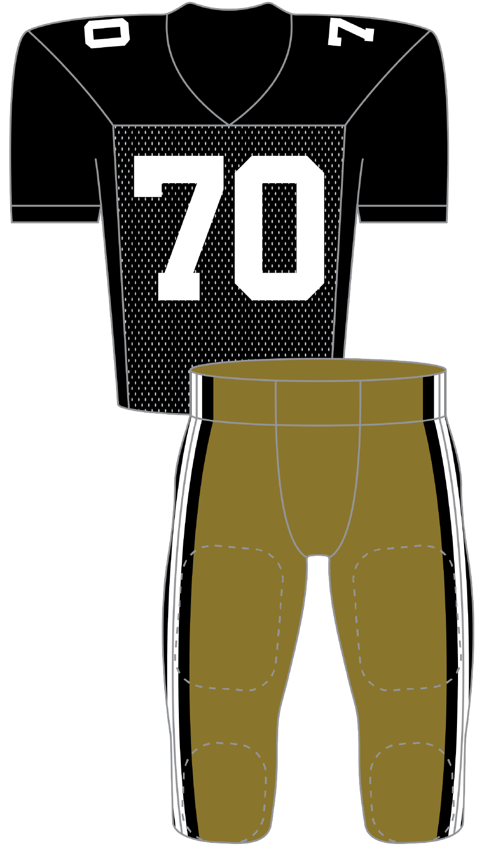 Wake Forest 1970 Black