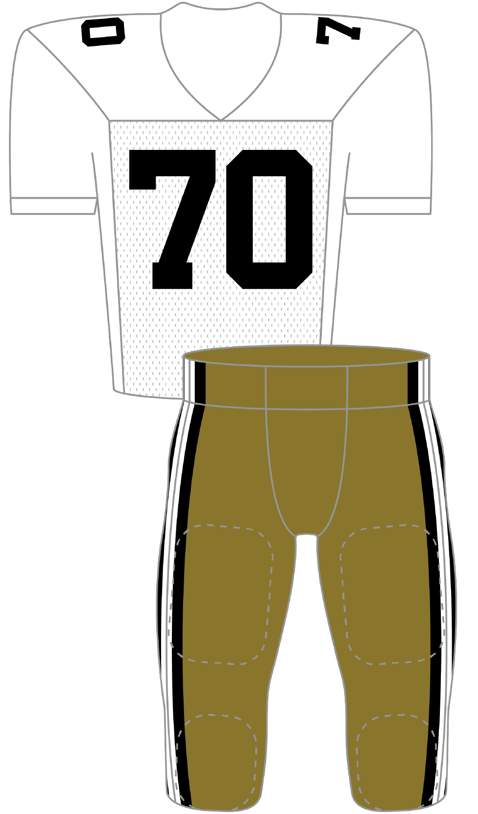 Wake Forest 1970 White