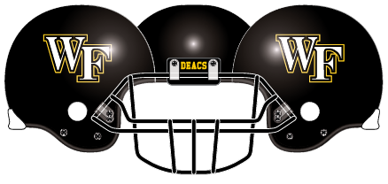 Wake Forest 1993 Black Helmet