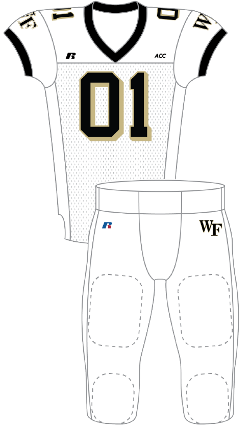 Wake Forest 2001 White