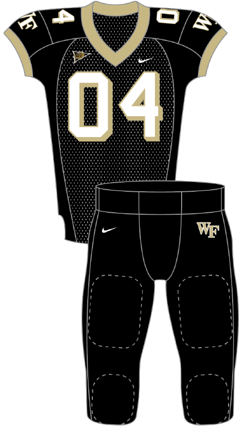 Wake Forest 2004 black