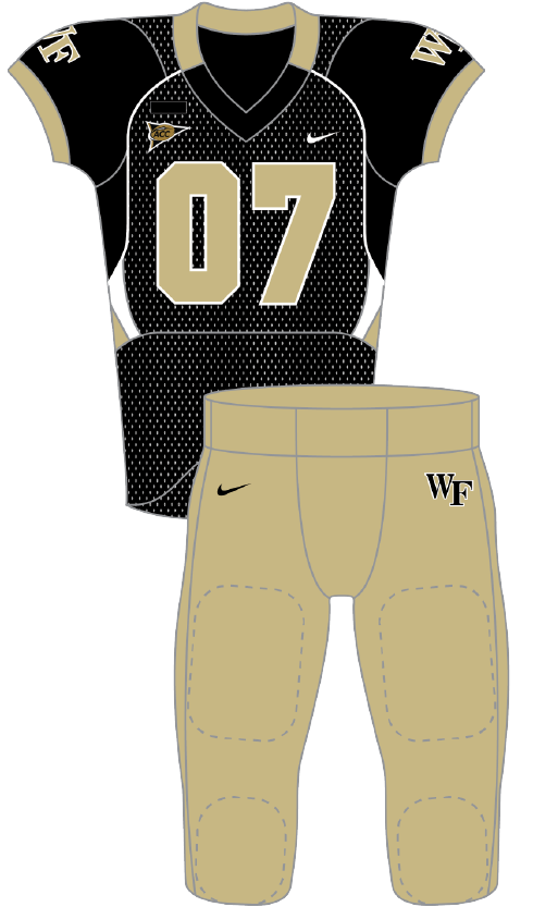 Wake Forest 2007 black