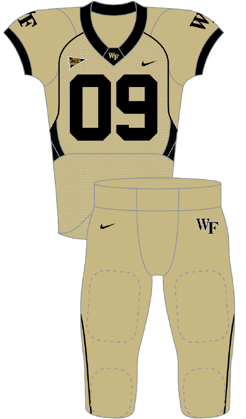 Wake Forest 2009 gold