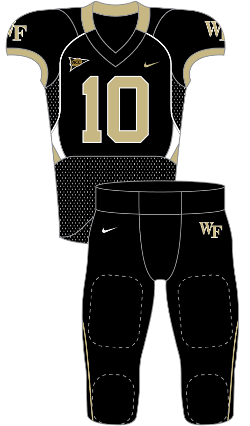 Wake Forest 2010 black