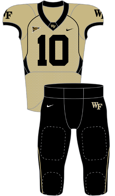 Wake Forest 2010 gold