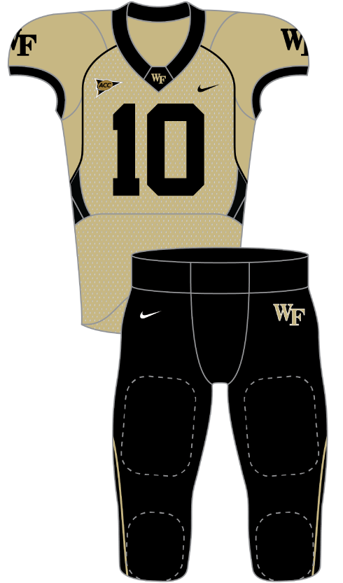 Wake Forest 2010 gold