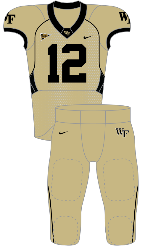 Wake Forest 2012 gold