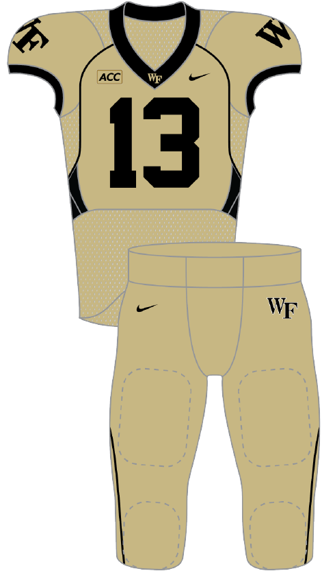 Wake Forest 2013 gold Pants