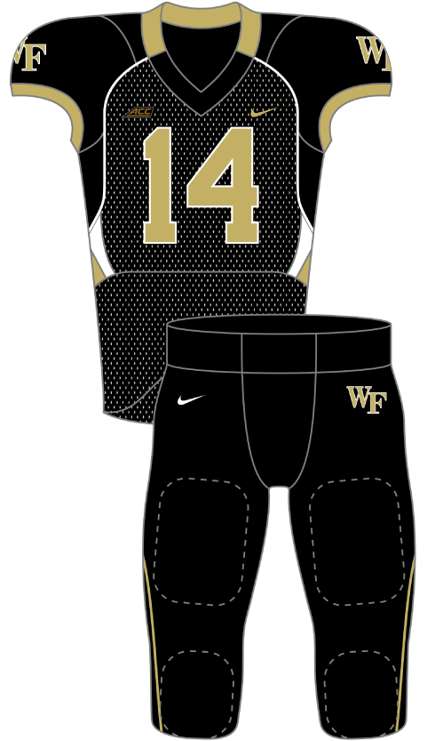 Wake Forest 2014 black