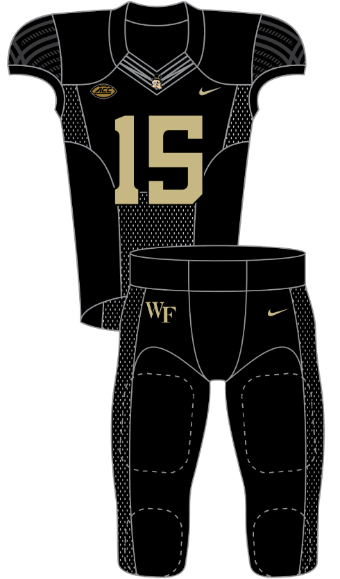 Wake Forest 2015 Black