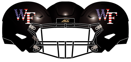 Wake Forest 2021 Flag Helmet