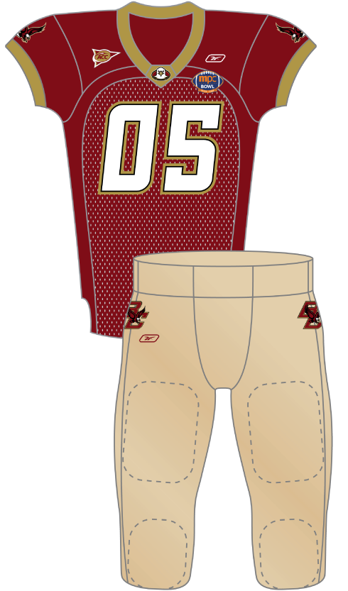 Boston College 2006 maroon