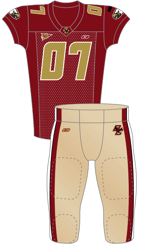 Boston College 2007 maroon