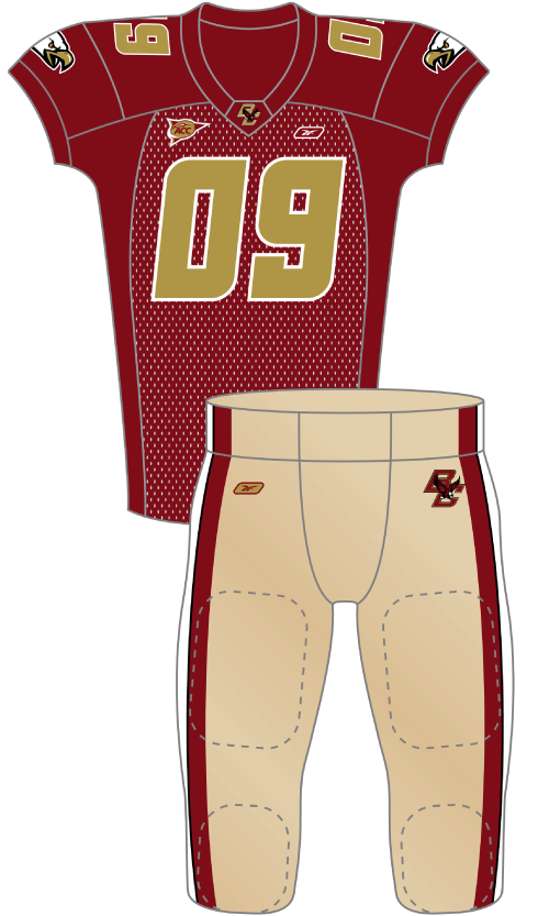 Boston College 2009 maroon