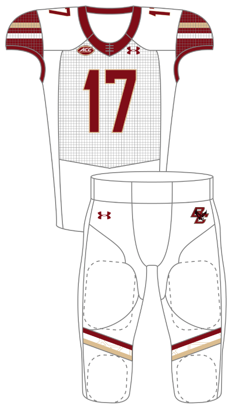 Boston College 2017 White
