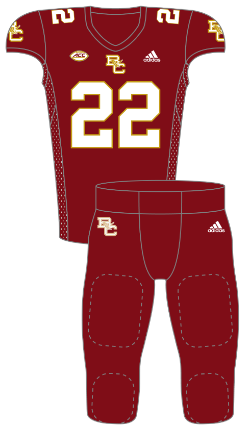 Boston College 2022 maroon