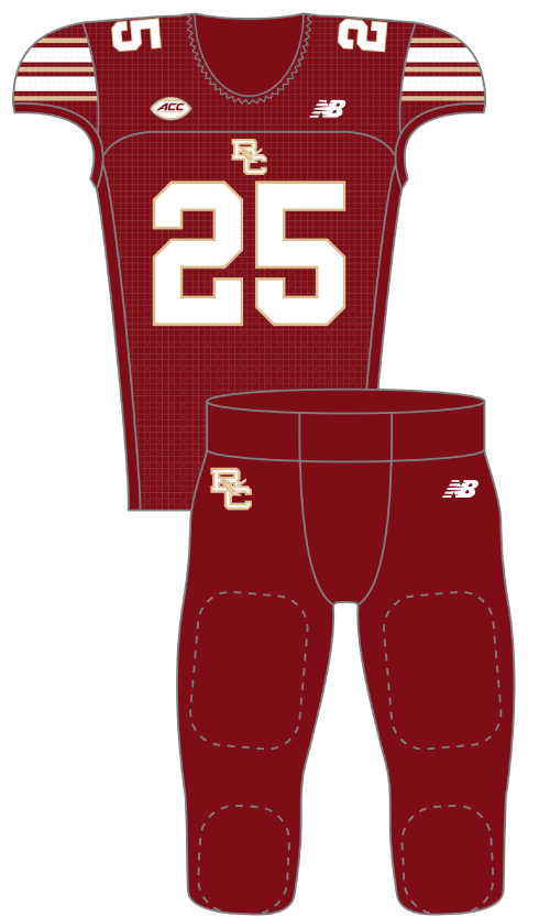 Boston College 2025 maroon