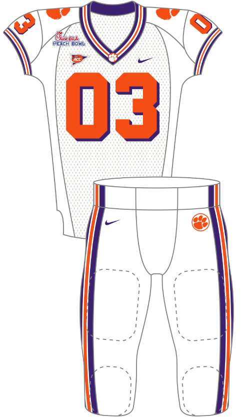 Clemson 2003 White