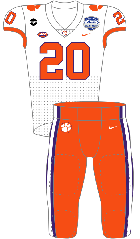 clemson 2020 White Unity