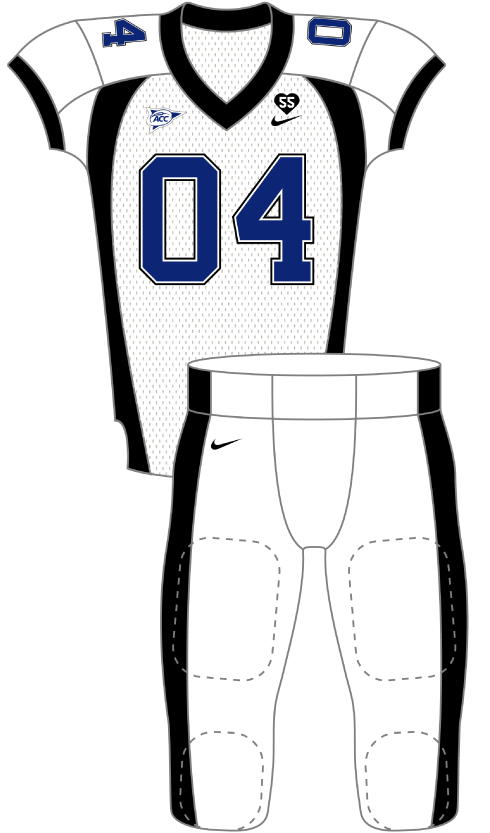 Duke 2004 White Uniform