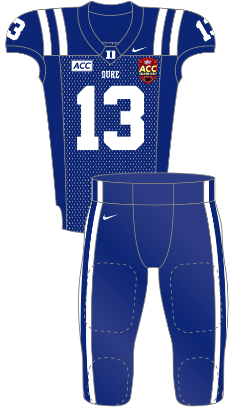Duke 2013 Blue Uniform