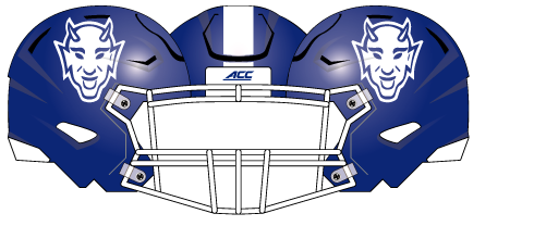 Duke 2016 Blue Devil Helmet