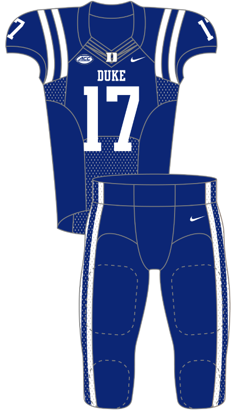 Duke 2017 Blue Uniform