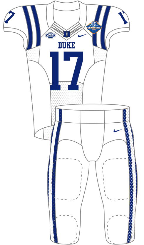 Duke 2017 White Uniform