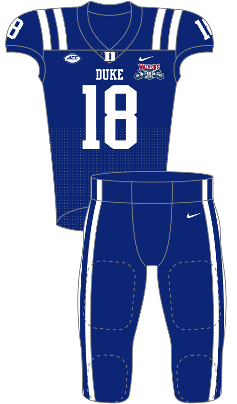 Duke 2018 Blue Uniform