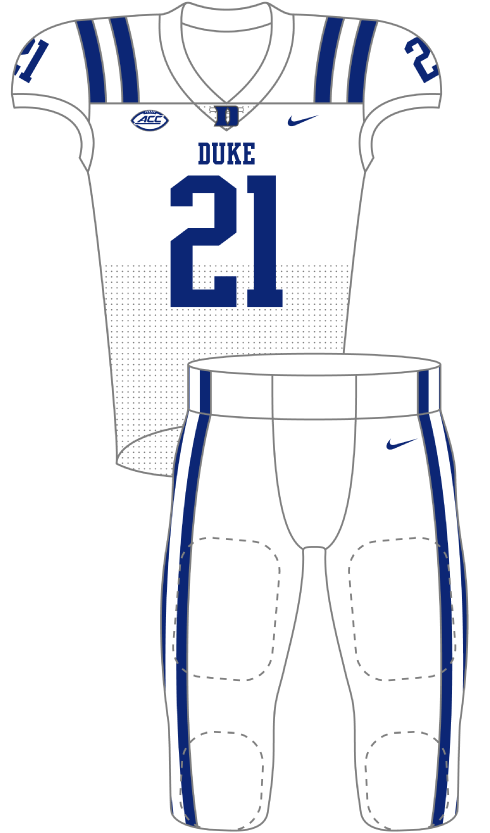 Duke 2021 White Uniform