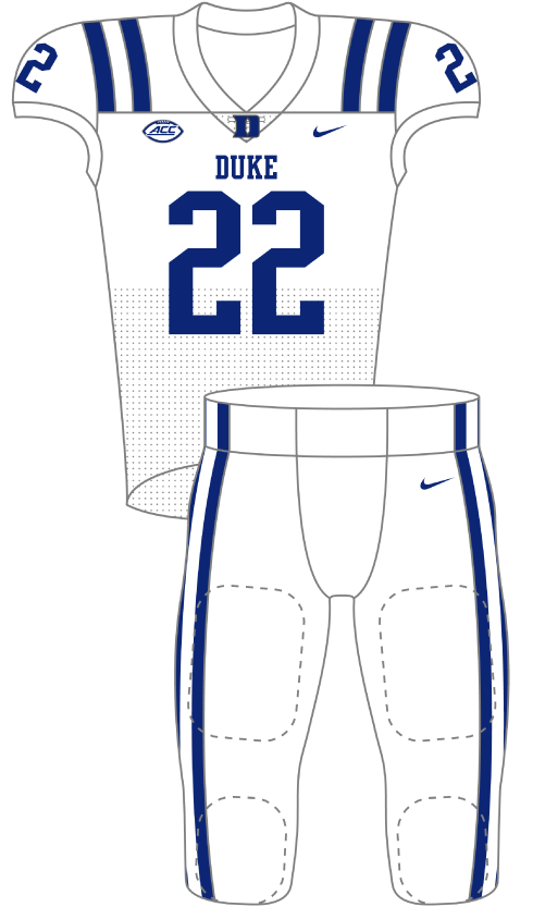 Duke 2022 White Uniform