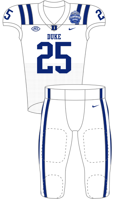 Duke 2025 White Uniform