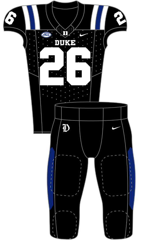 Duke 2026 Black Uniform