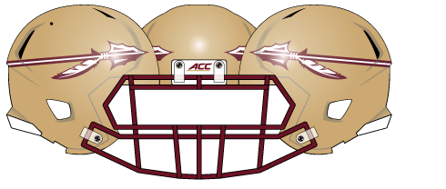 Florida State 2014 Beige Helmet