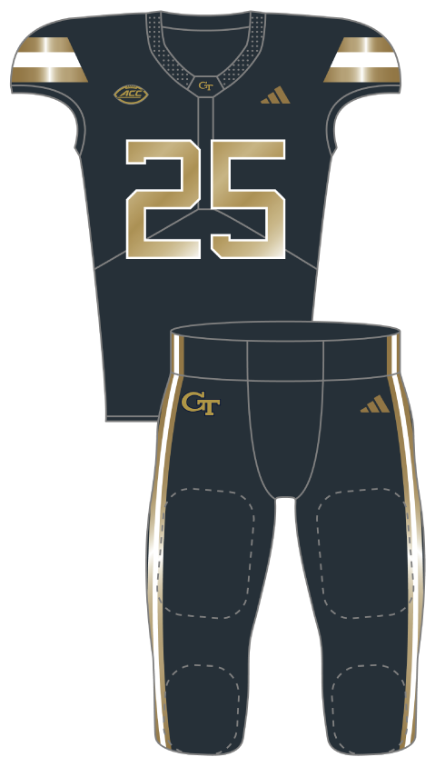 Georgia Tech 2025 Grey Uniform