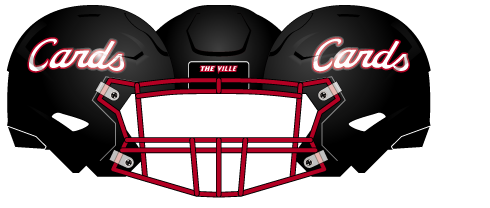 Louisville 2024 Black Script Helmet