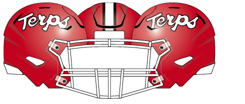 Maryland 2019 Red Helmet