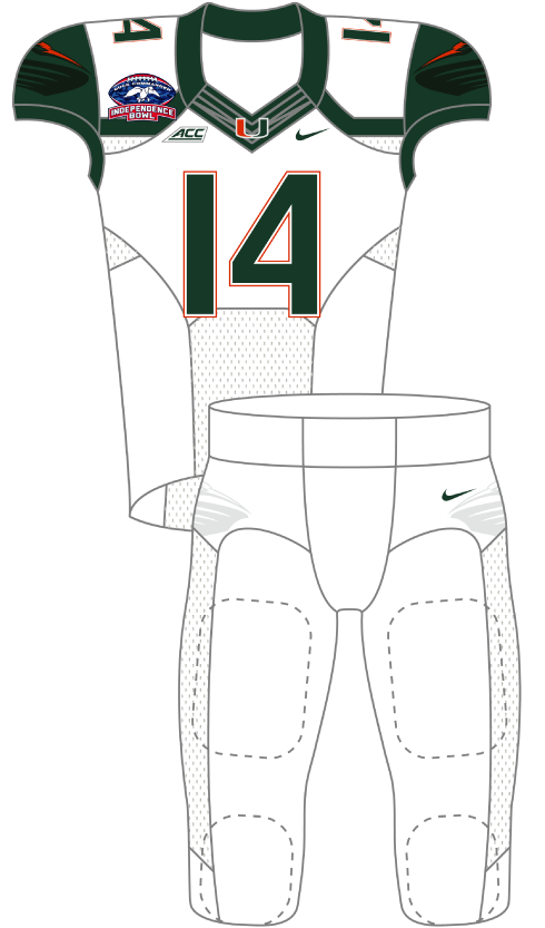 Miami 2014 White Uniform