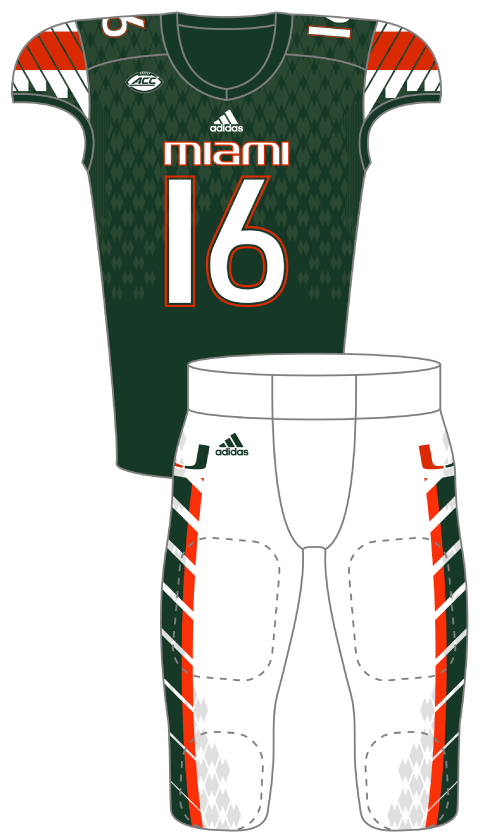 Miami 2016 Green Jersey