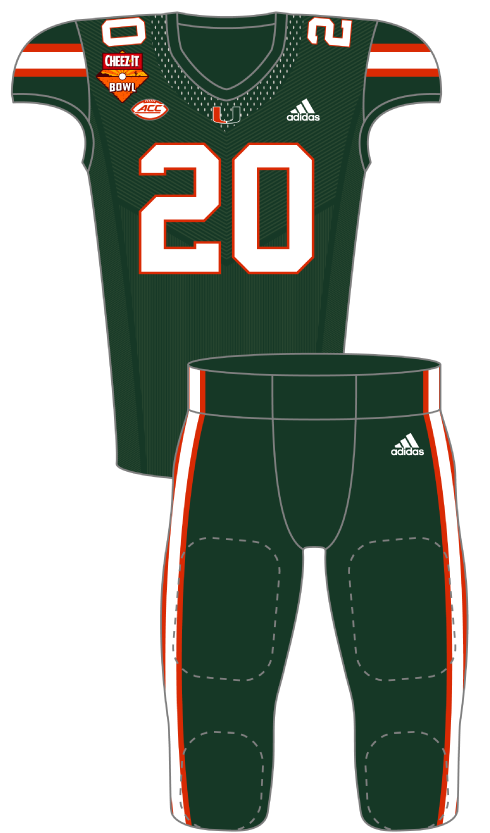 Miami 2020 Green Uniform
