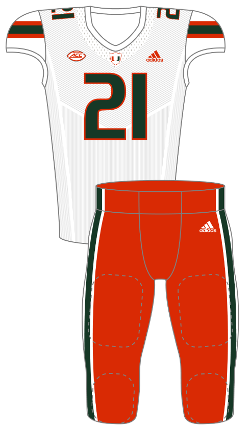 Miami 2021 White Uniform