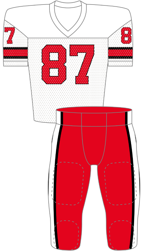 North Carolina State 1987 White