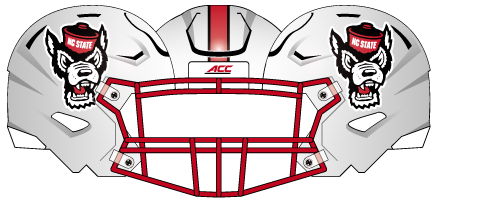2017 NC State Mr. Wuf Helmet Black Mask