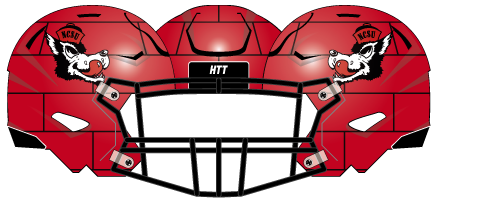 2021 NC State Brick Helmet