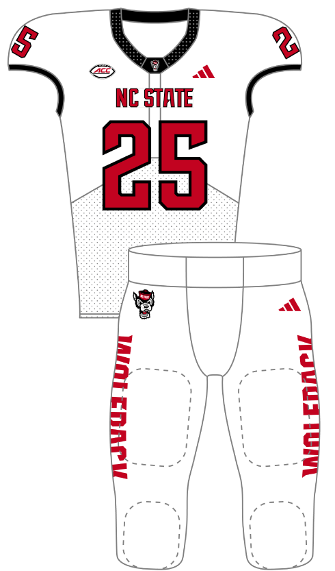 North Carolina State 2025 White