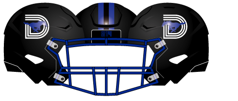 2026 White Helmet Blue Mask Blue Horse Blue Stripe